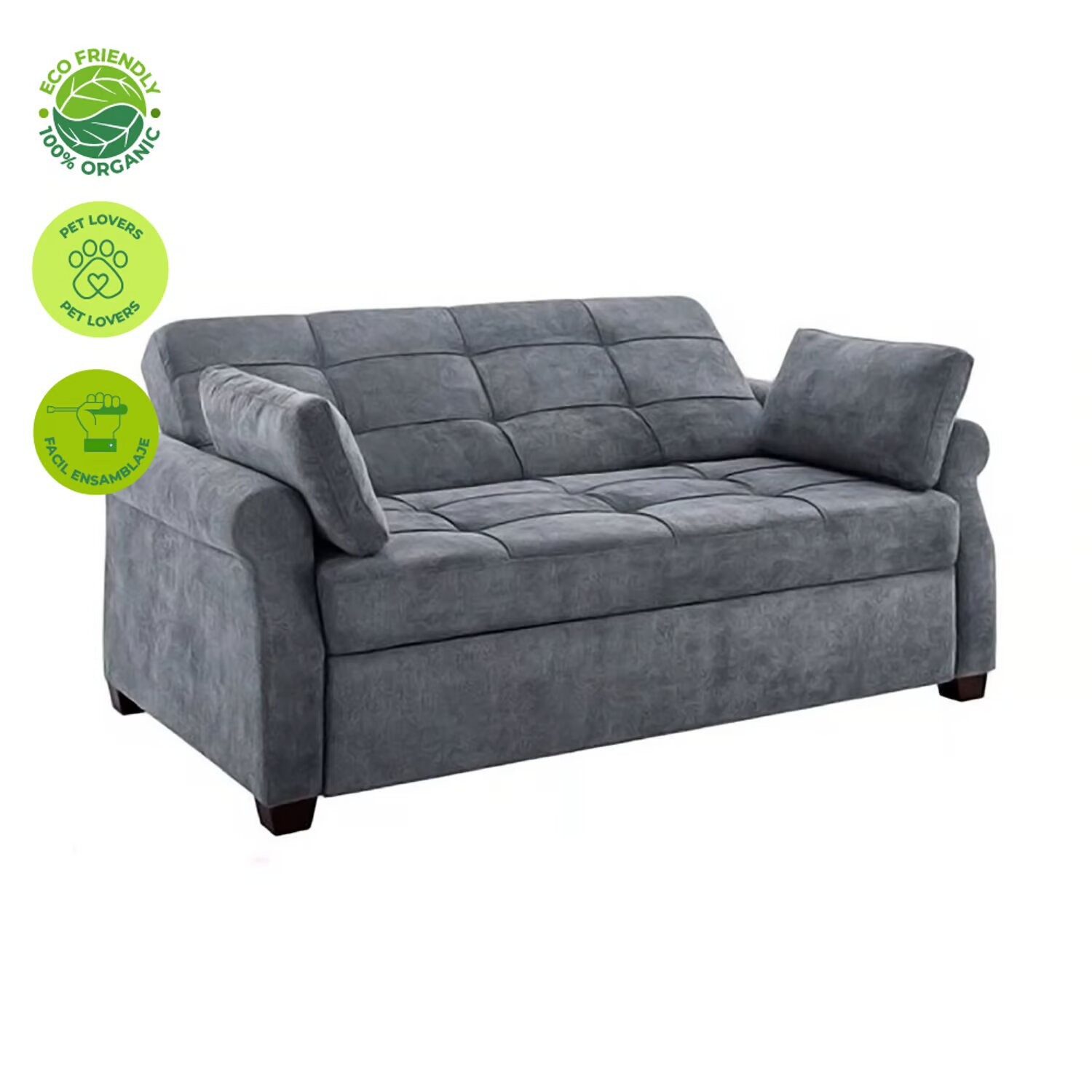 Sofá cama Moderno Color gris