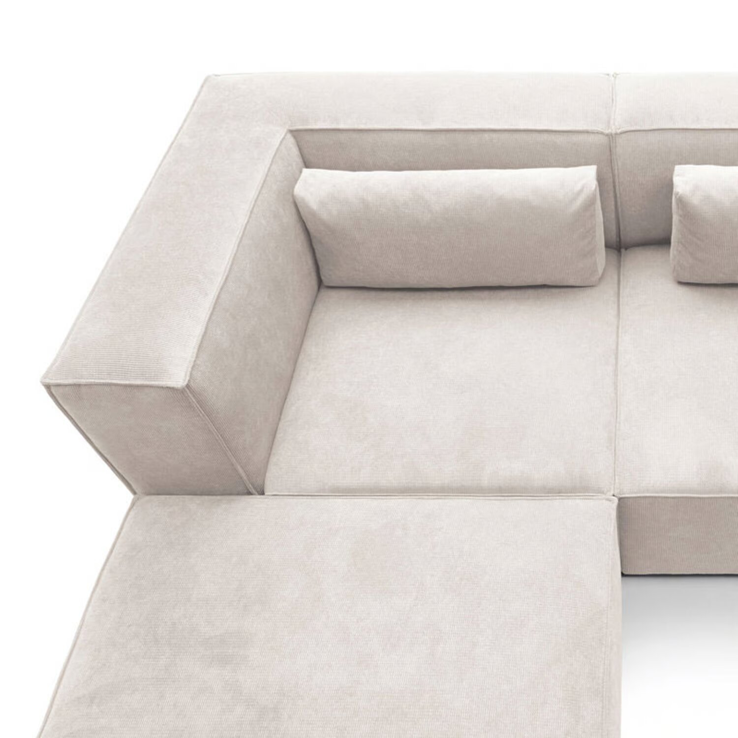 Sala Sofá moderno DIANA 3 Plazas Color Blanco - Image 4